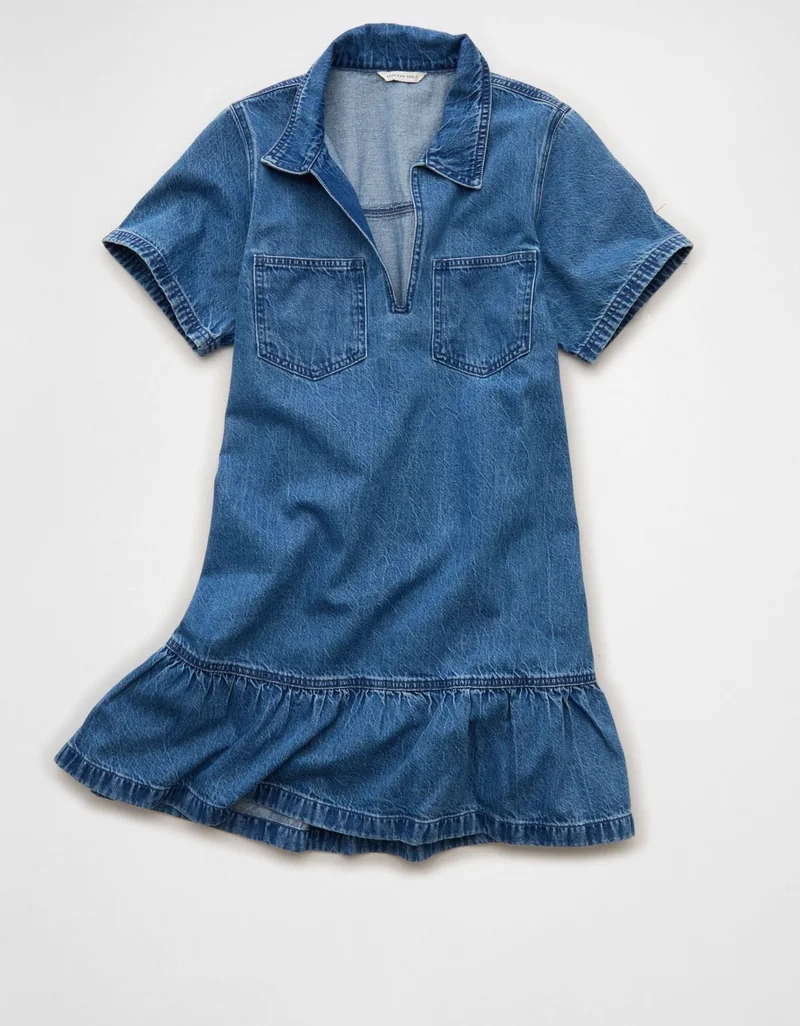 American Eagle AE Denim Mini Dress